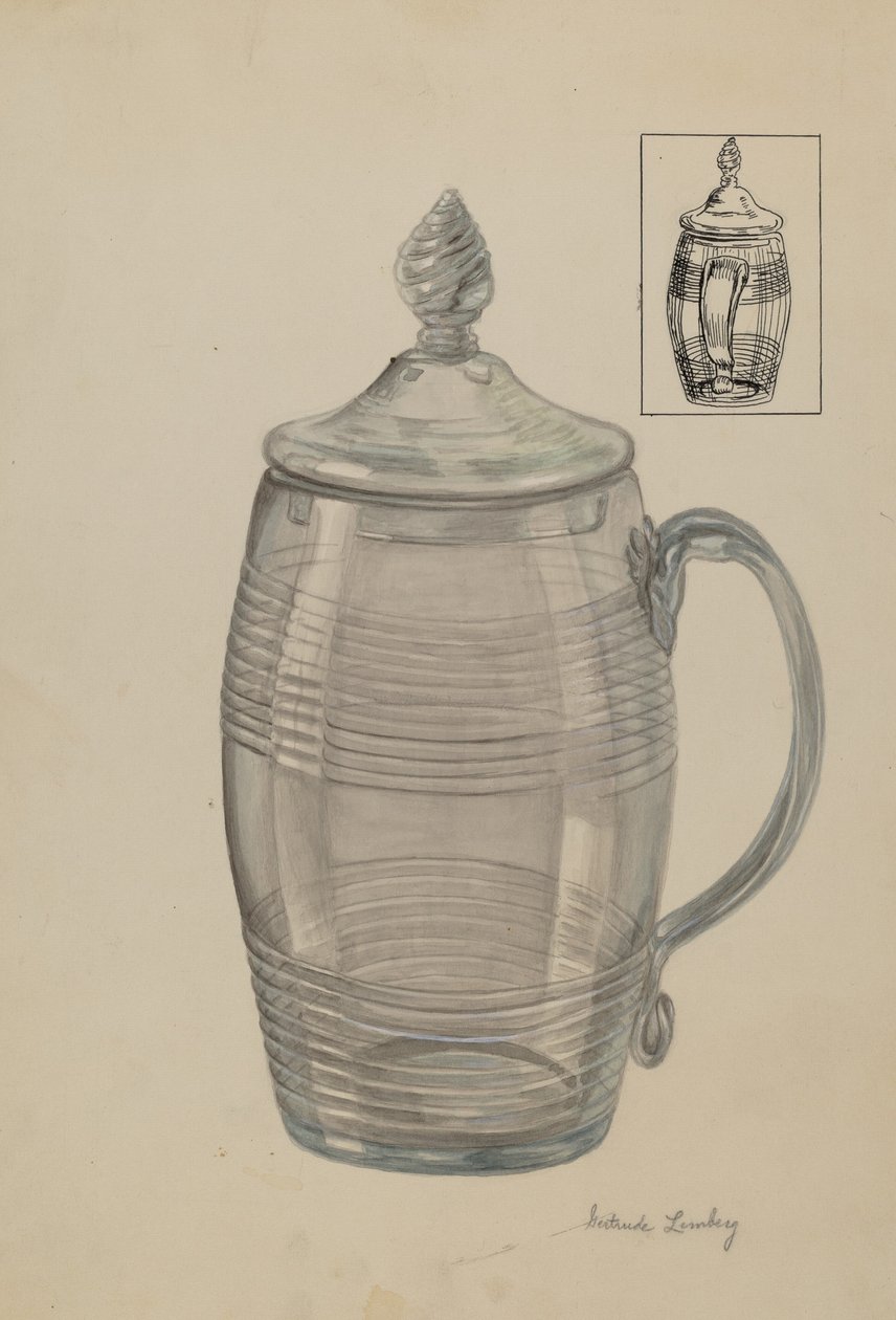 Tasse, 1935-1942 - Gertrude Lemberg