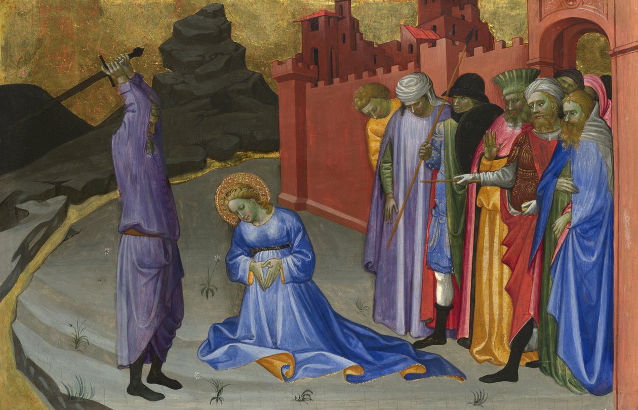 La Décapitation de Sainte Marguerite, vers 1410 - Gherardo Starnina
