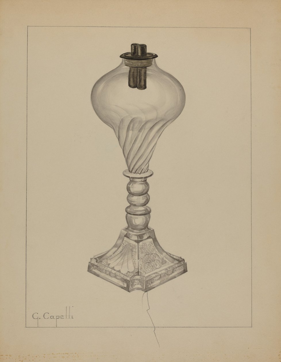 Lampe - Giacinto Capelli