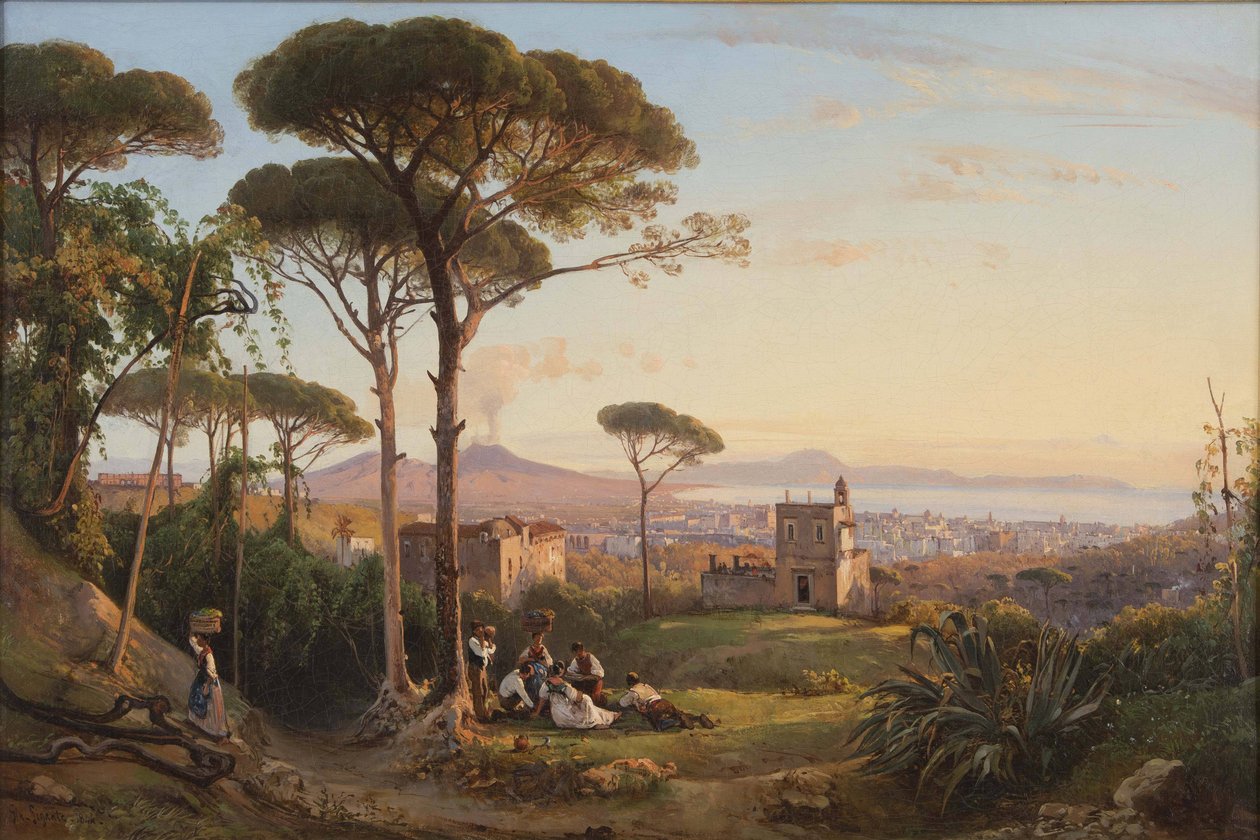 Naples vue de La Conocchia, 1844 - Giacinto Gigante