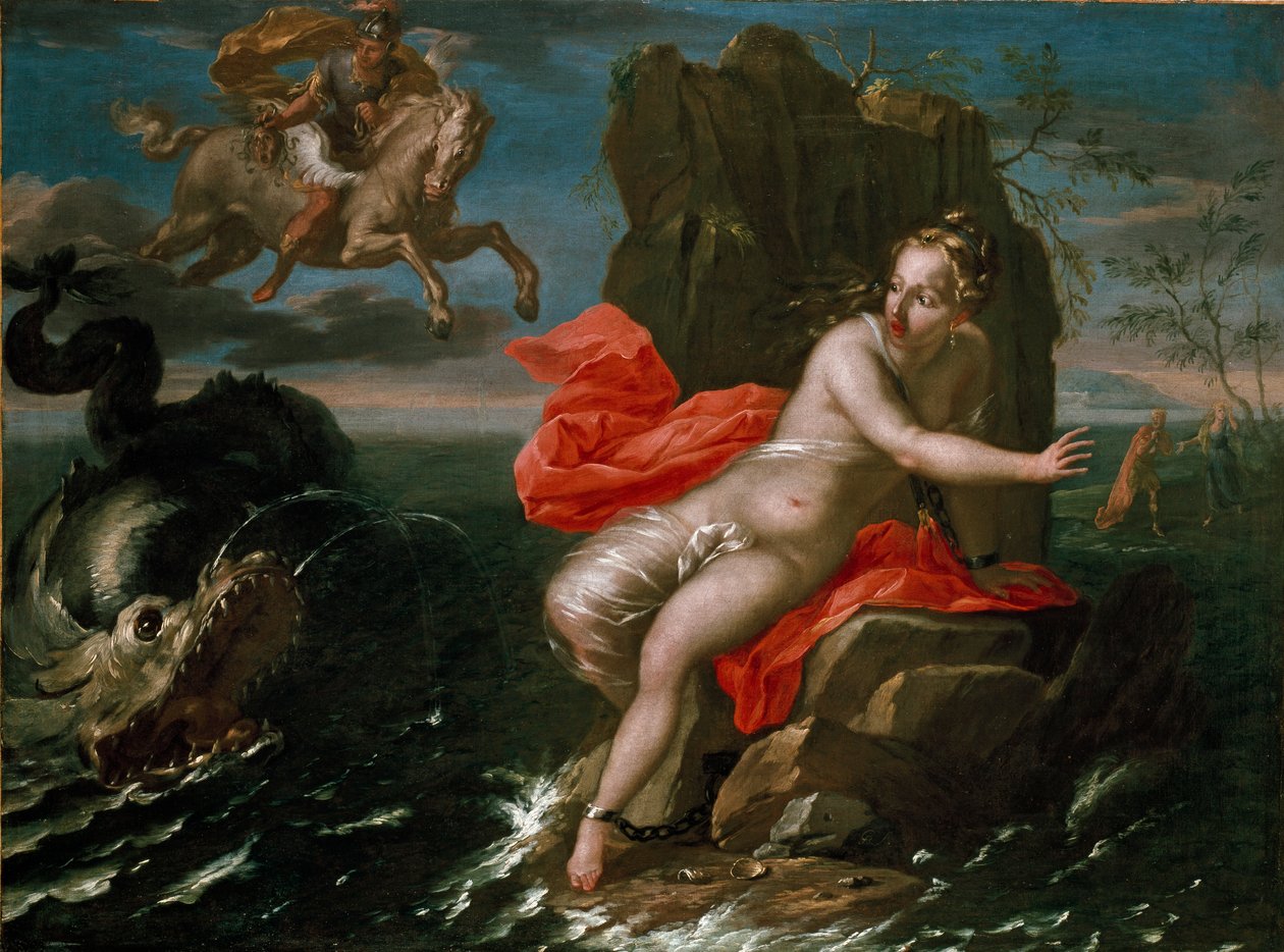 Persée et Andromède, XVIIe-XVIIIe siècle - Giacomo Bolognini