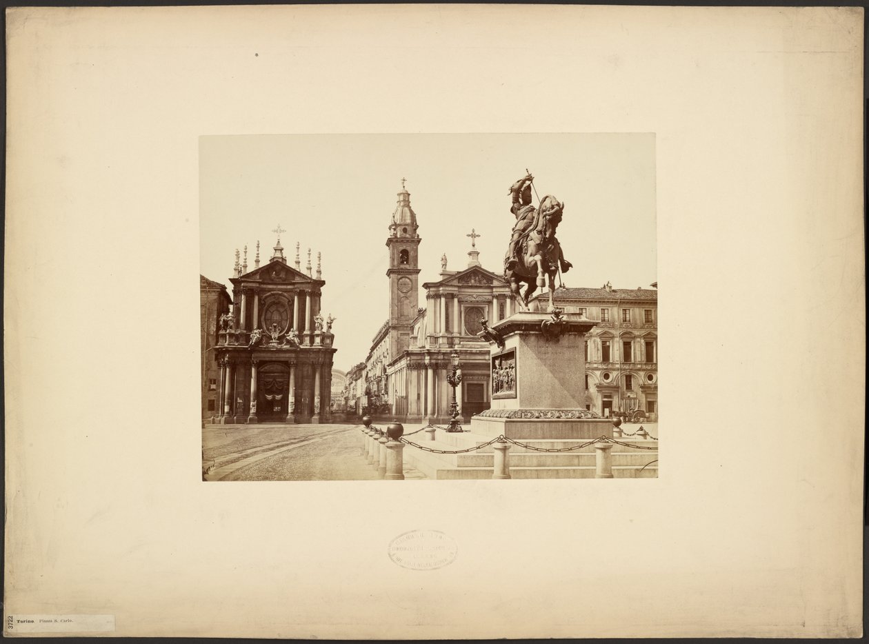 Turin. Piazza S. Carlo - Giacomo Brogi