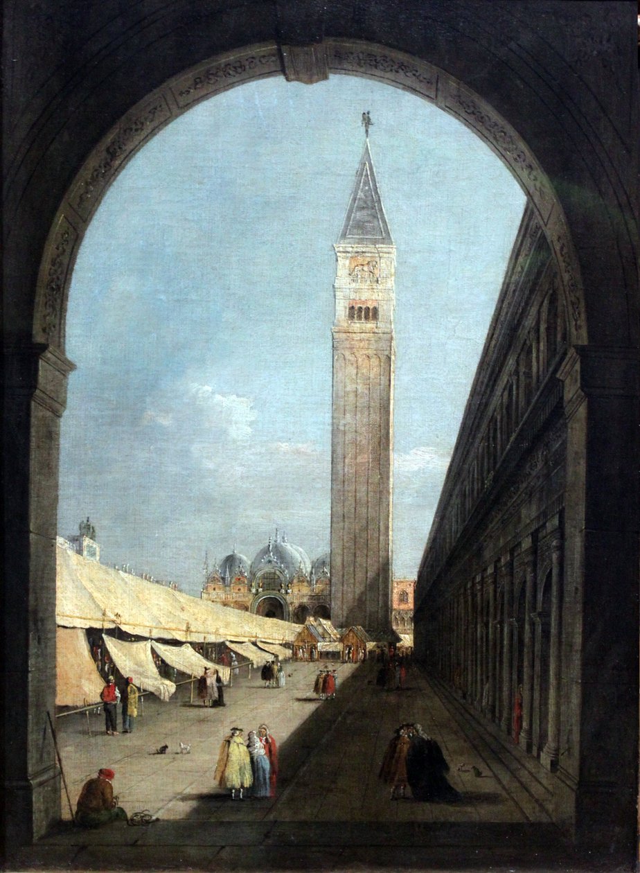 Place Saint-Marc à Venise - Giacomo Guardi