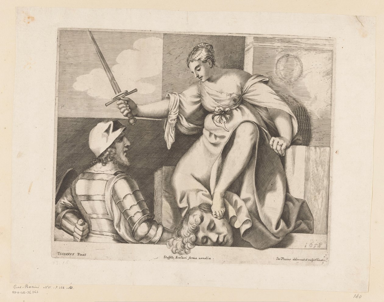 Judith avec la tête d