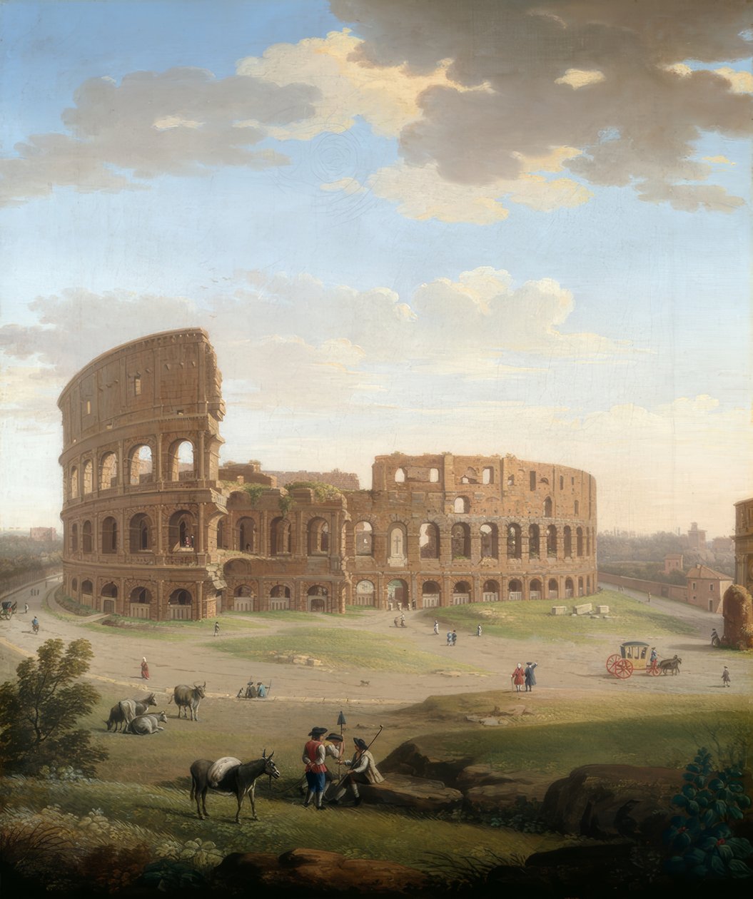 Rome, vue du Colisée - Giacomo van Lint