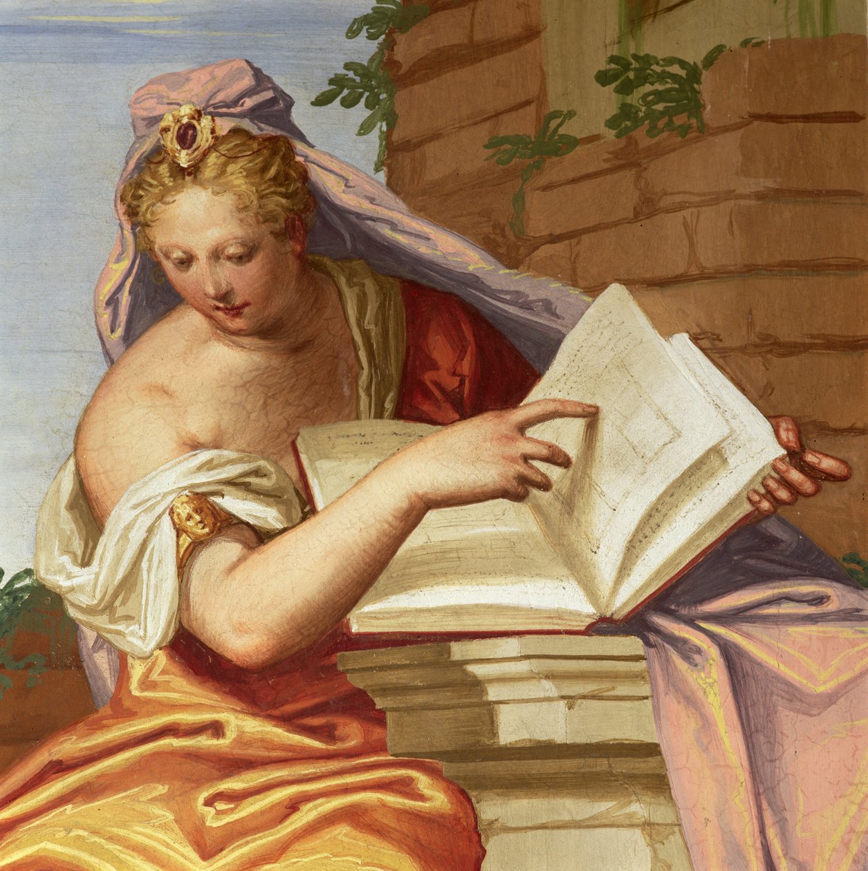 Architecture (détail) - Giambattista 1526 78 Zelotti