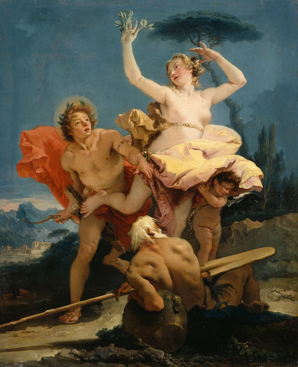 Apollon et Daphné, 1743-1745 - Giambattista Tiepolo