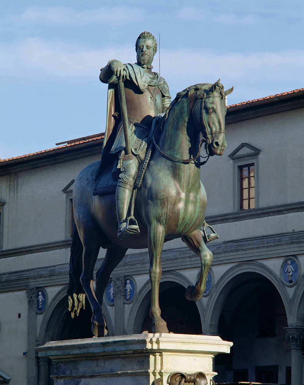 Statue équestre du Grand-Duc Ferdinand (détail) - Giambologna