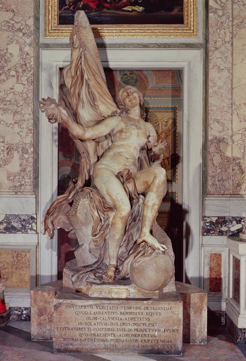 La Vérité dévoilée par le Temps, vers 1645-52 - Gian Lorenzo Bernini