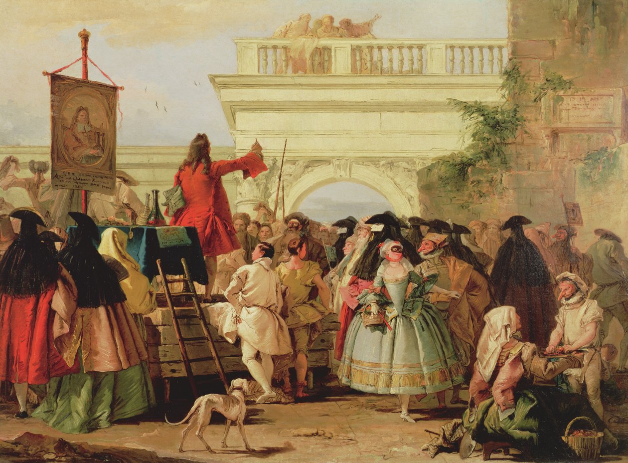 Le Charlatan - Giovanni Domenico Tiepolo