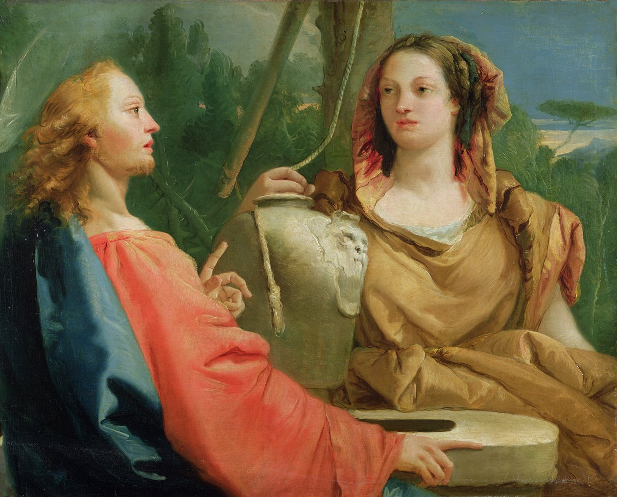 Christ et la femme samaritaine - Giovanni Domenico Tiepolo