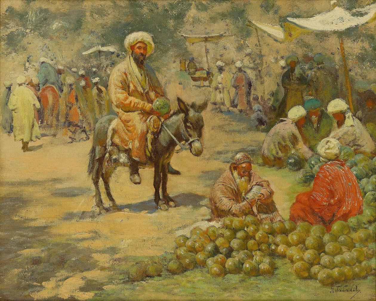 Le marché - Gigo Gabashvili