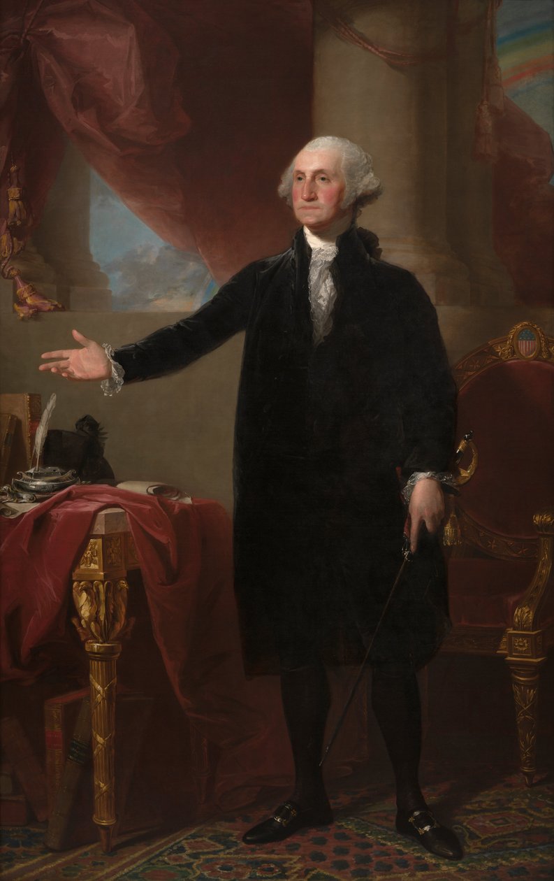 George Washington (Portrait Lansdowne) - Gilbert Stuart