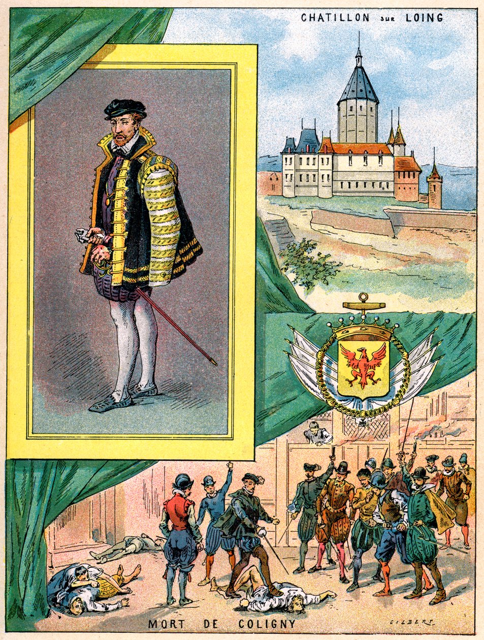 Gaspard de Coligny, Amiral de France, 1898 - Gilbert