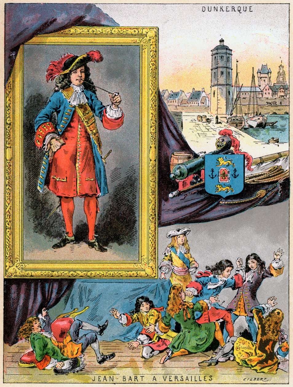 Jean Bart, commandant naval et corsaire français, 1898 - Gilbert
