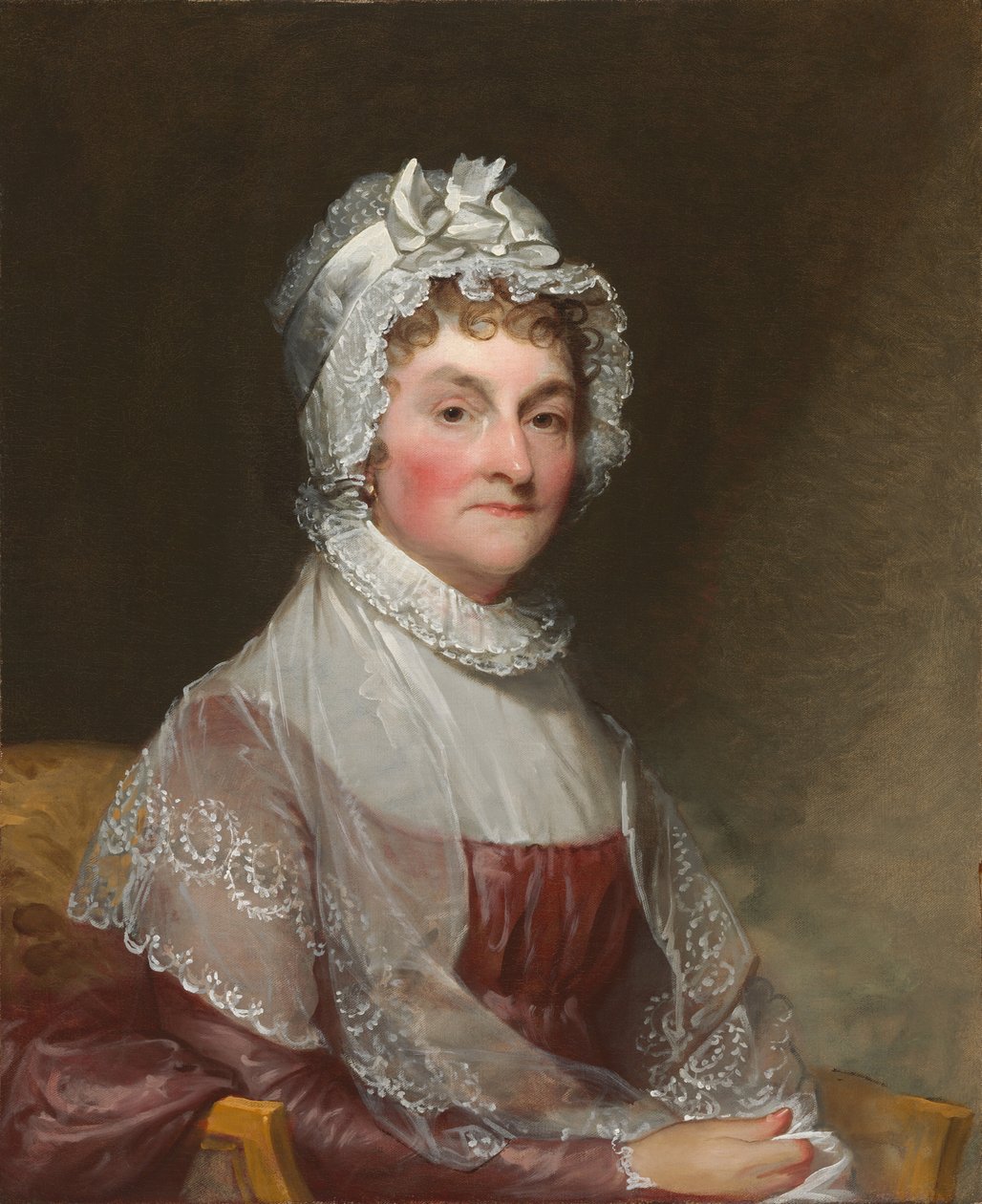 Abigail Smith Adams Mme John Adams - Gilbert Stuart