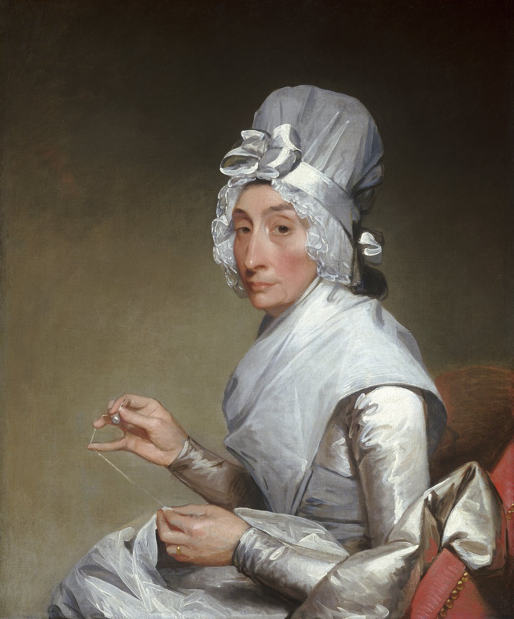 Catherine Brass Yates (Mme Richard Yates) - Gilbert Stuart