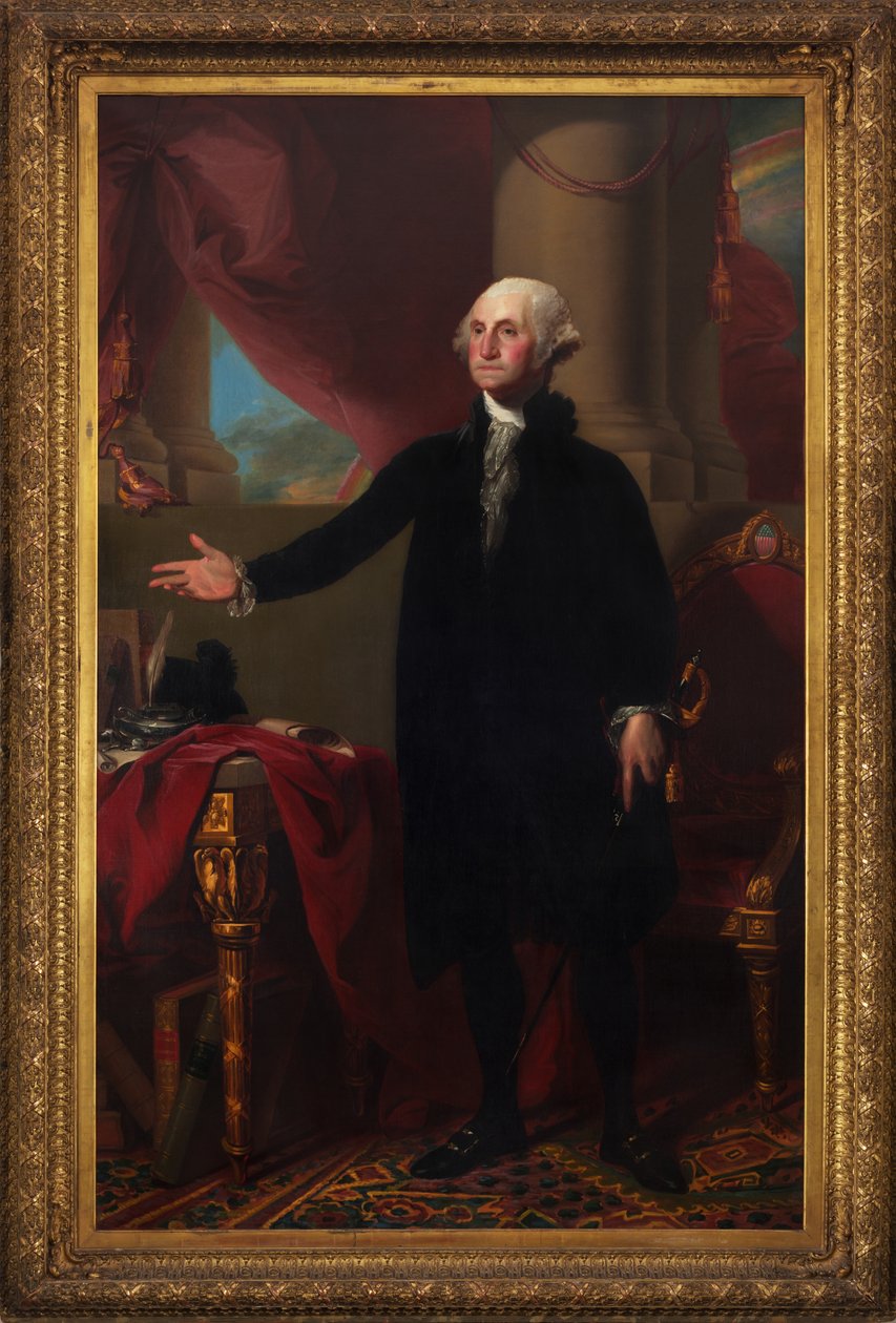 Portrait de George Washington, 1796 - Gilbert Stuart