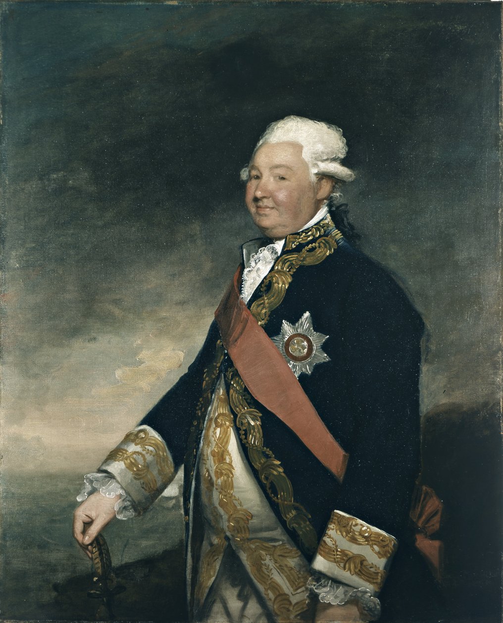 Vice-amiral Edward Hughes - Gilbert Stuart