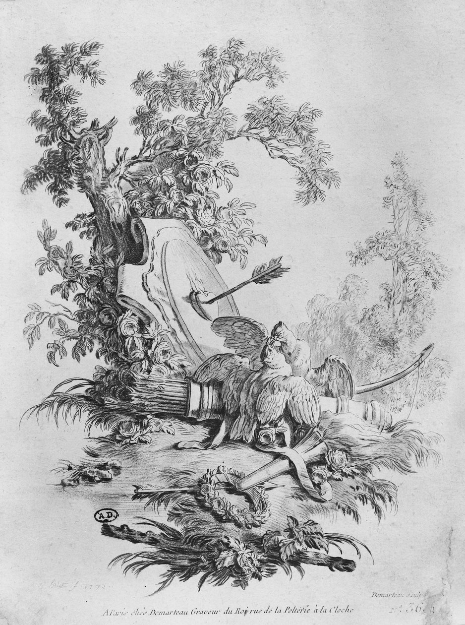 Les Deux Pigeons, illustration pour les 