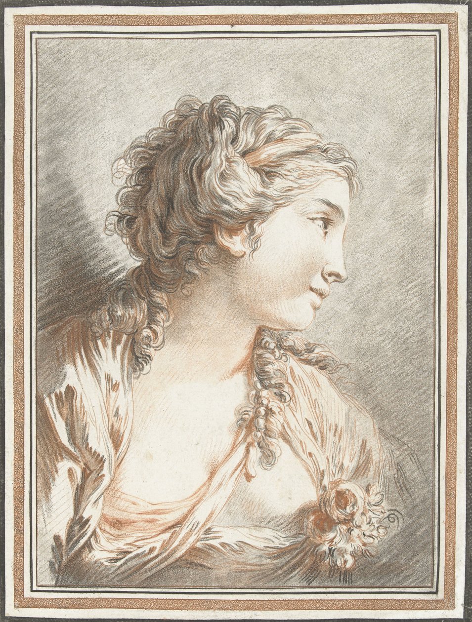 Buste de femme - Gilles Demarteau