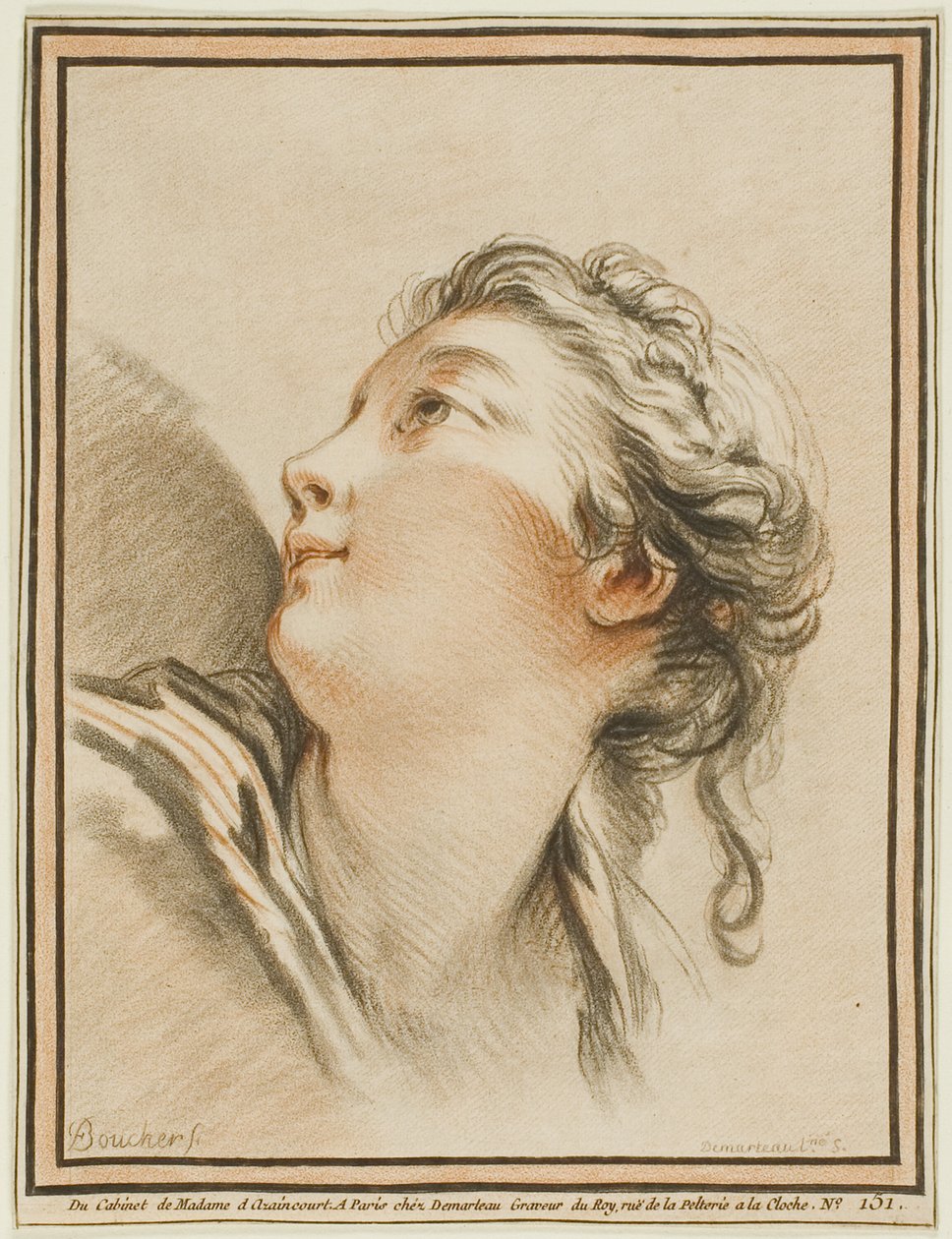 Tête de femme - Gilles Demarteau
