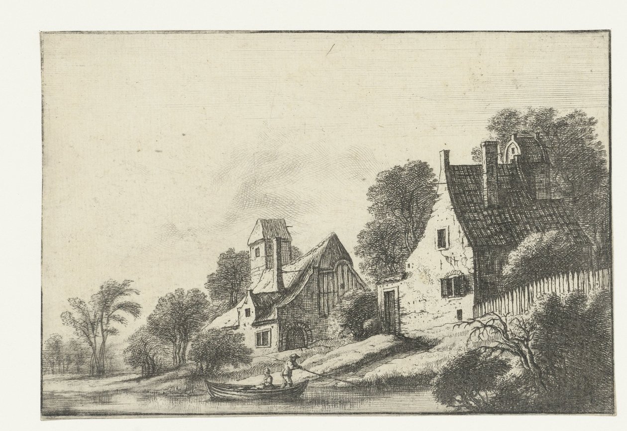 Village au bord de l