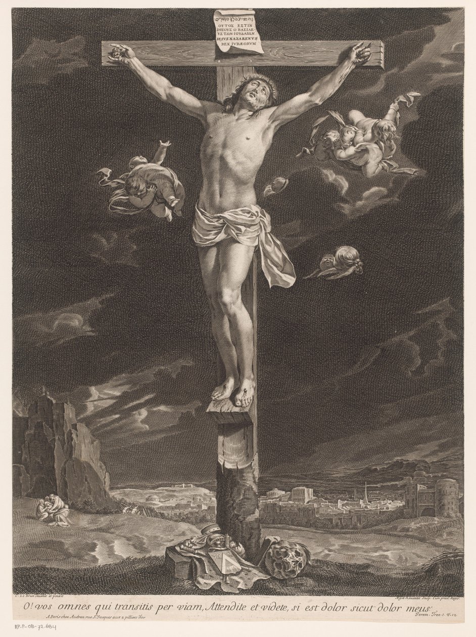 Christ en croix - Gilles Rousselet