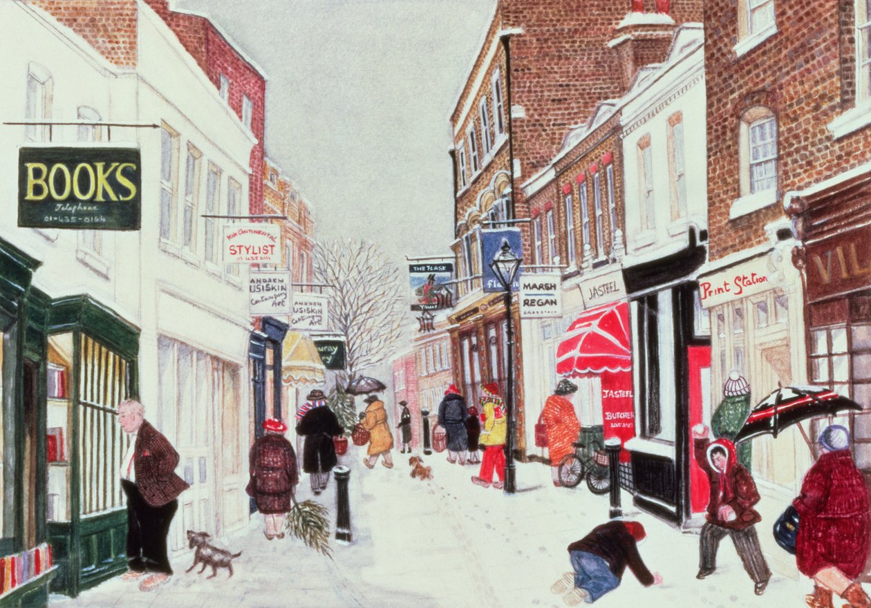 Flask Walk, Hampstead - Gillian Lawson