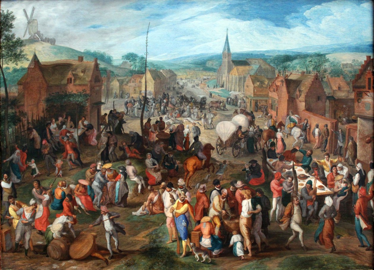 Fête de village - Gillis Mostaert