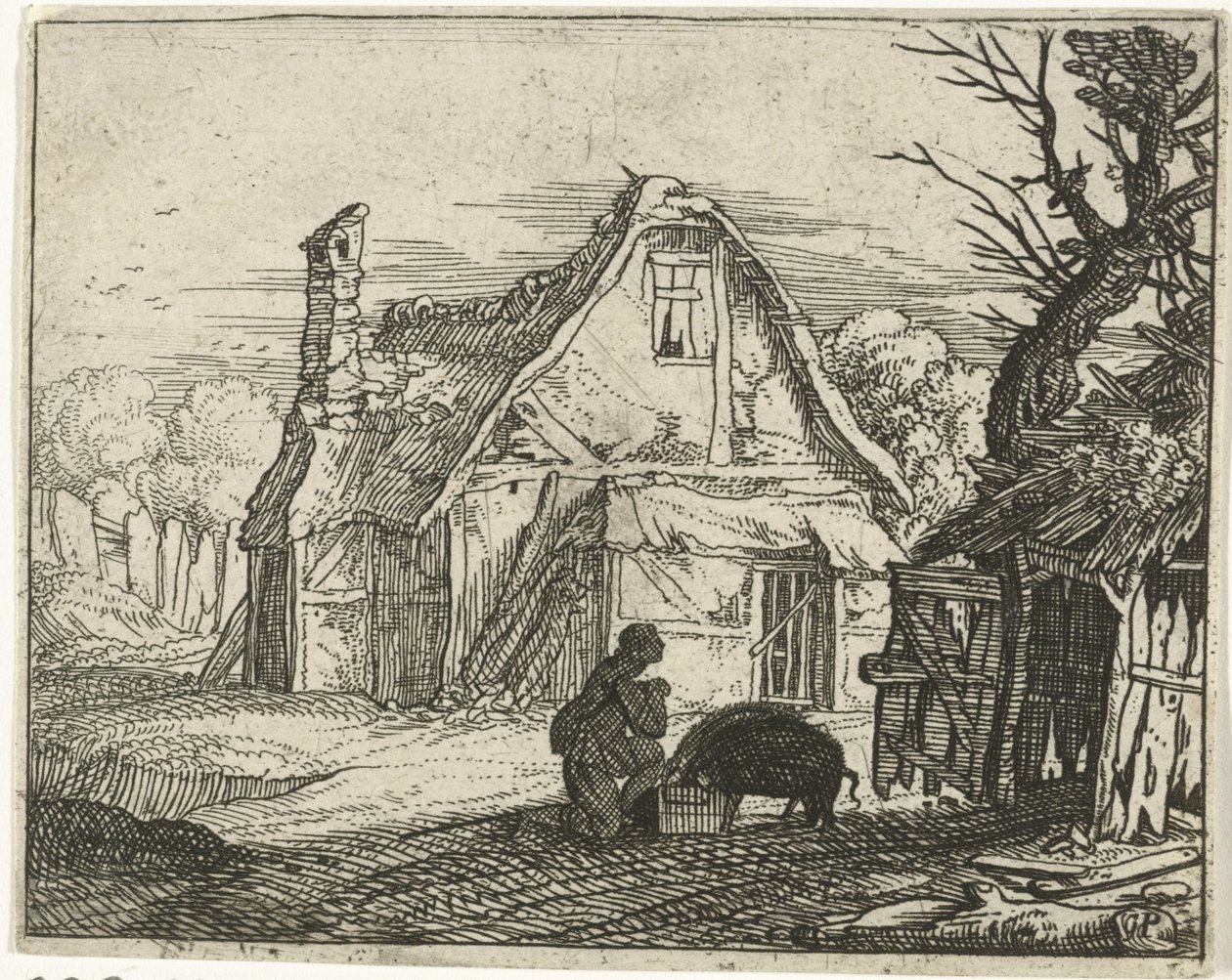Le fils prodigue comme gardien de porcs - Gillis Peeters (I)