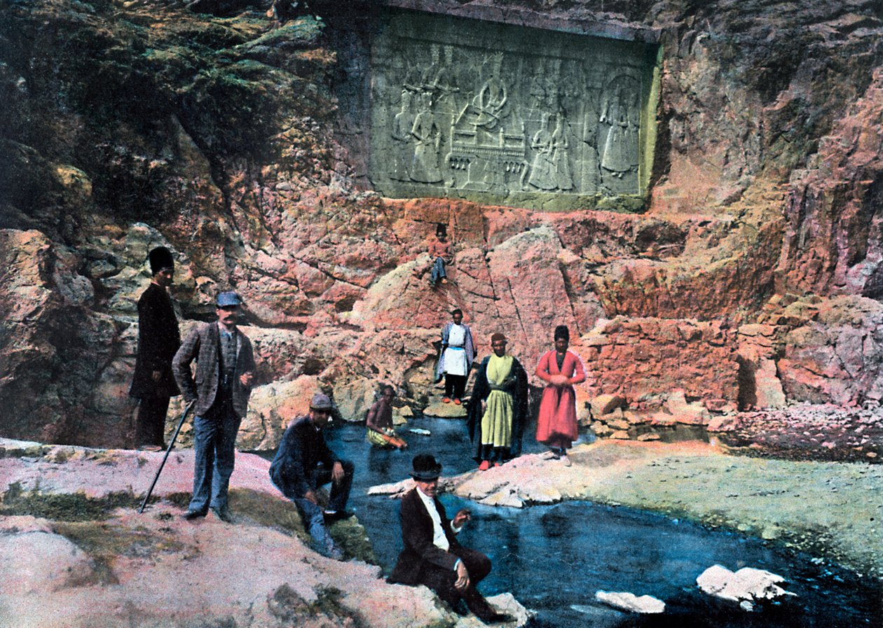 Le Shah de Perse et ses enfants - Gillot
