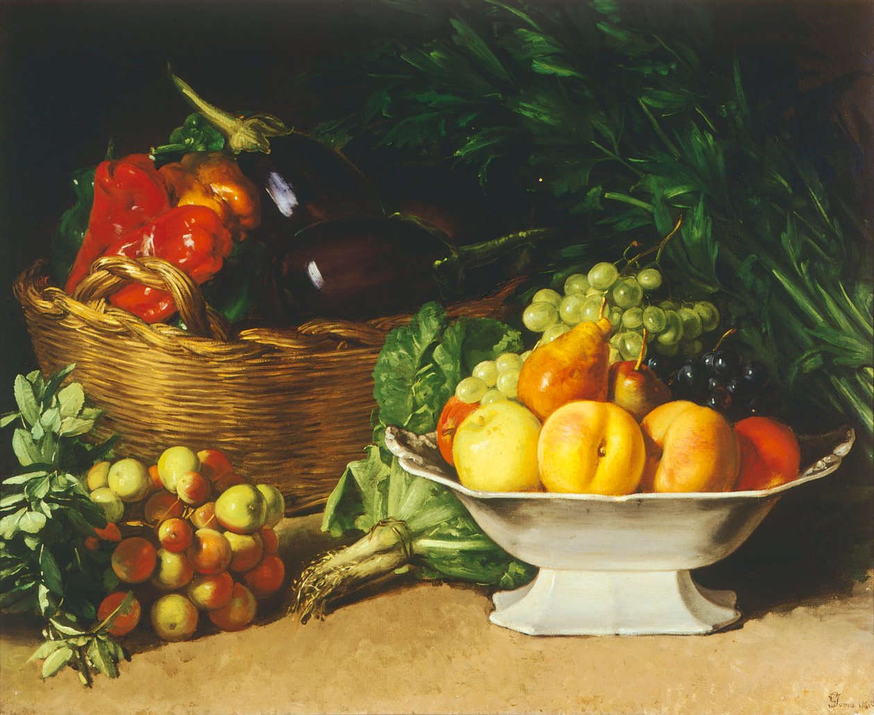Nature morte avec des poivrons - Gioacchino Toma