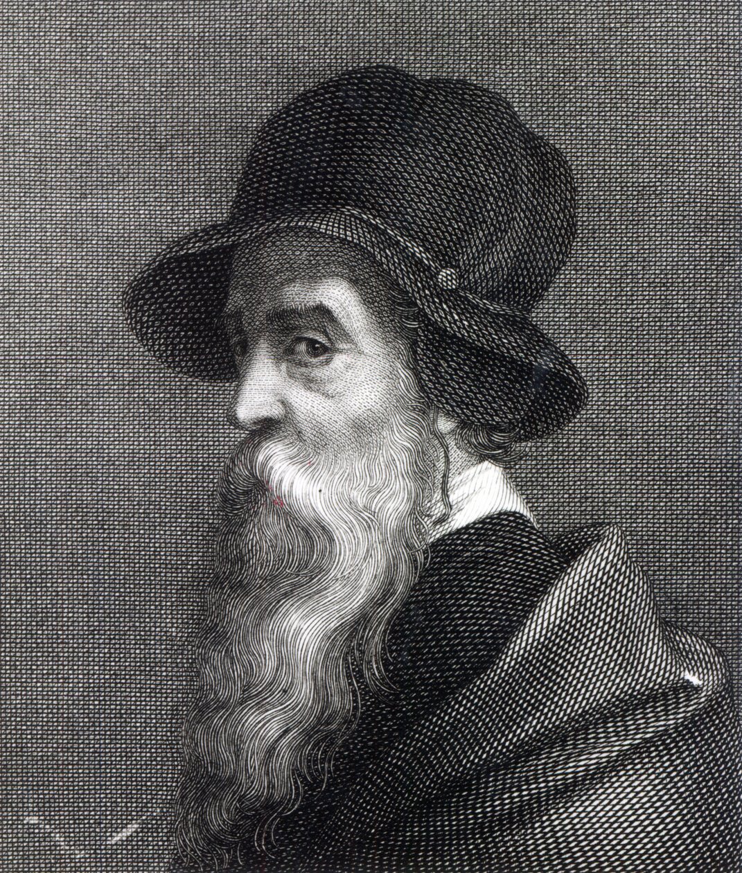 Benvenuto Cellini, gravé par Franz Erich Moritz Steinla - Giorgio Vasari