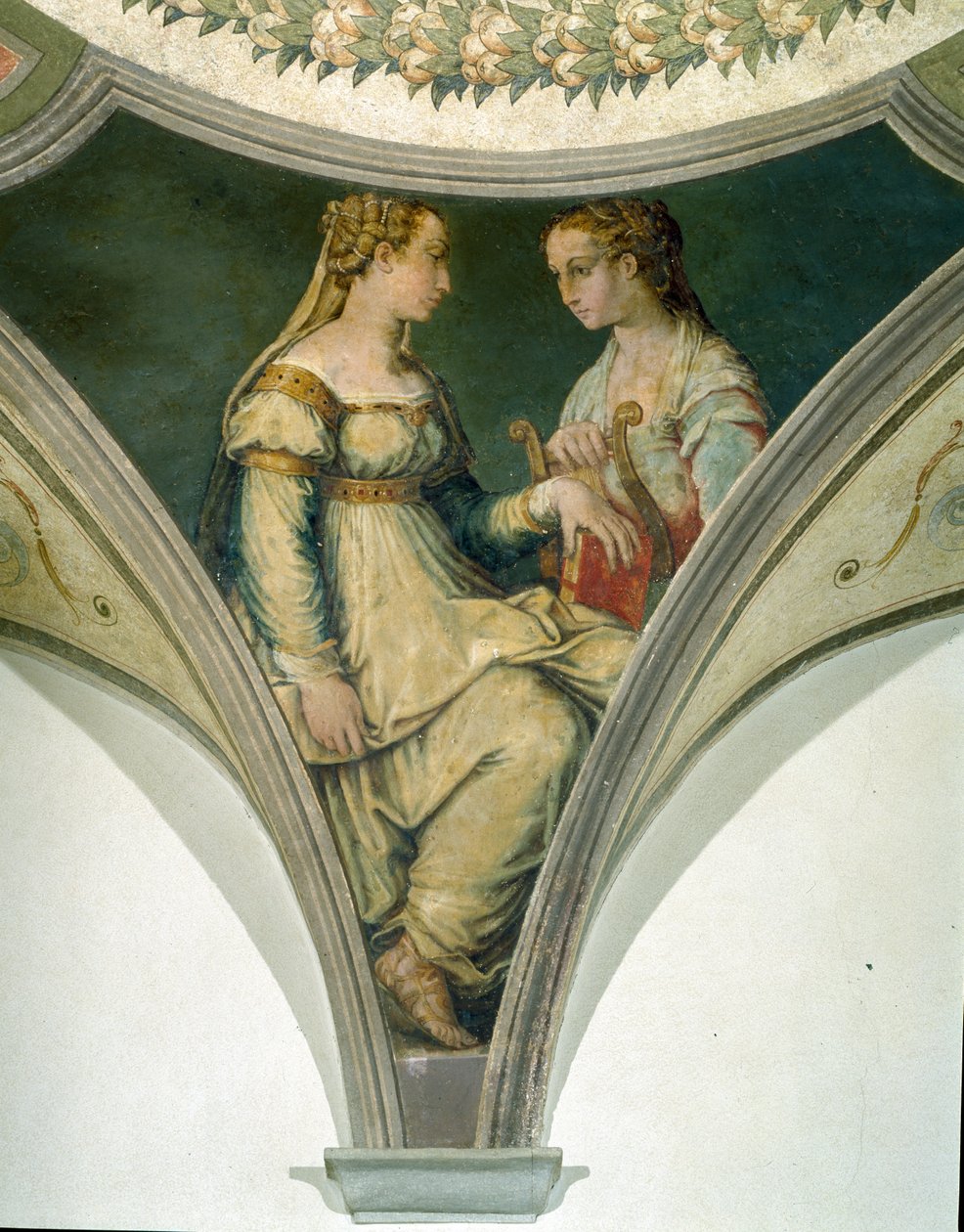 Muse, Camera di Apollo e delle Muse - Giorgio Vasari