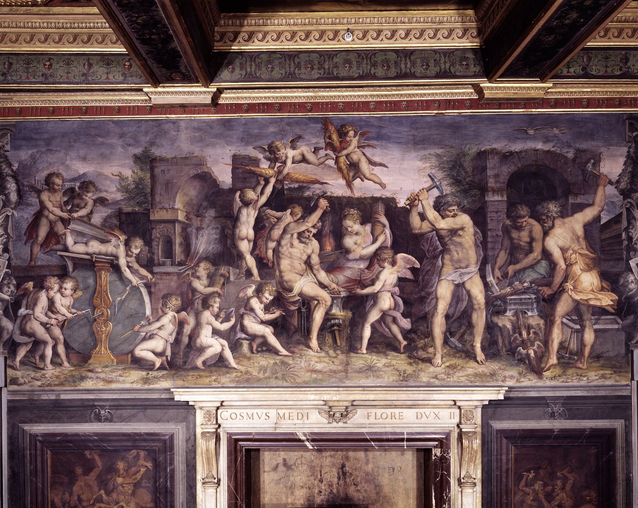 La forge de Vulcain - Giorgio Vasari