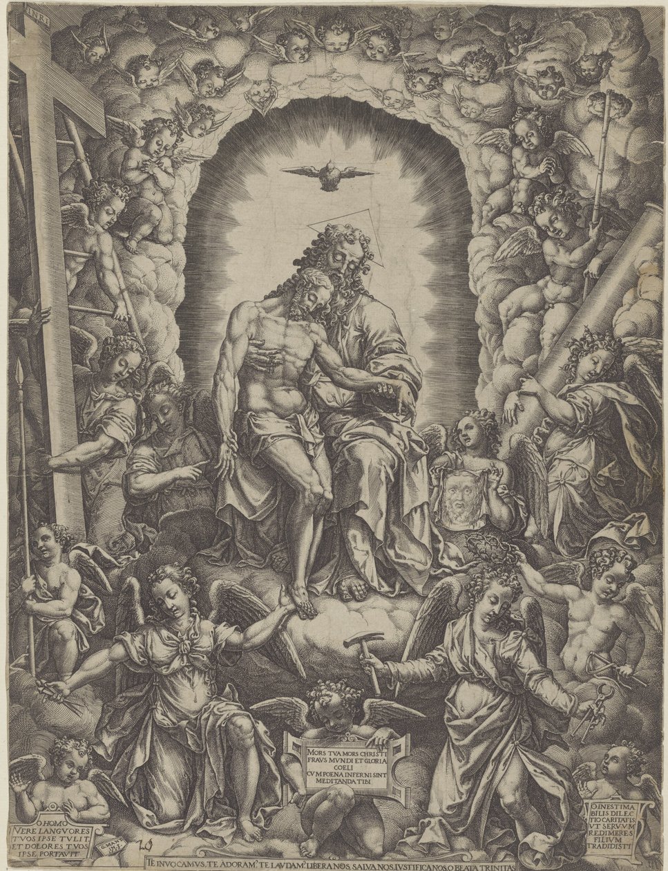 Sainte Trinité - Giorgio Ghisi