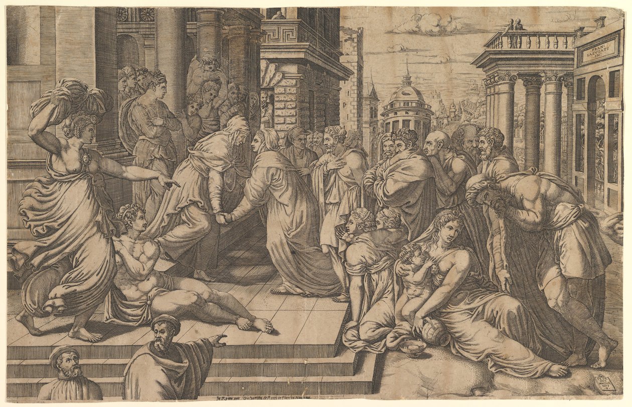 La Visitation, 1540-50 - Giorgio Ghisi
