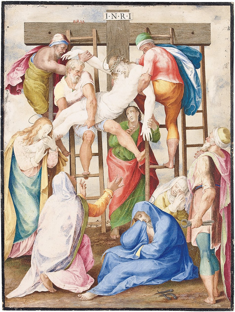 La Déposition - Giorgio Giulio Clovio