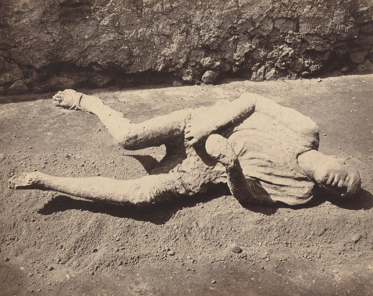 Impronte Umane, Pompei - Giorgio Sommer