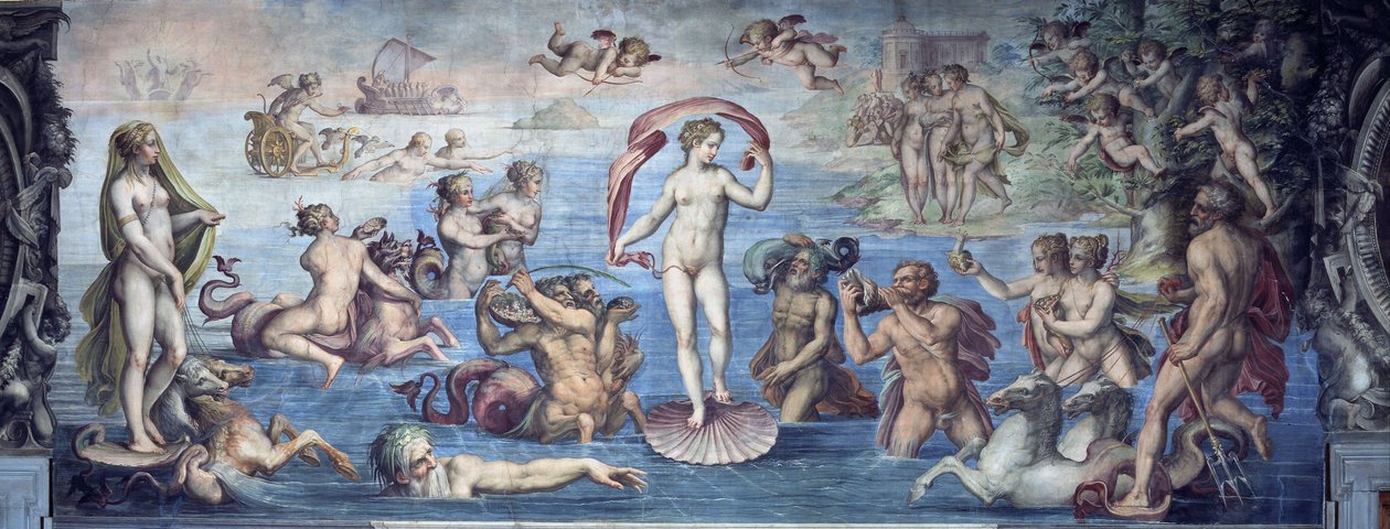 La Naissance de Vénus, 1556-1557 - Giorgio Vasari