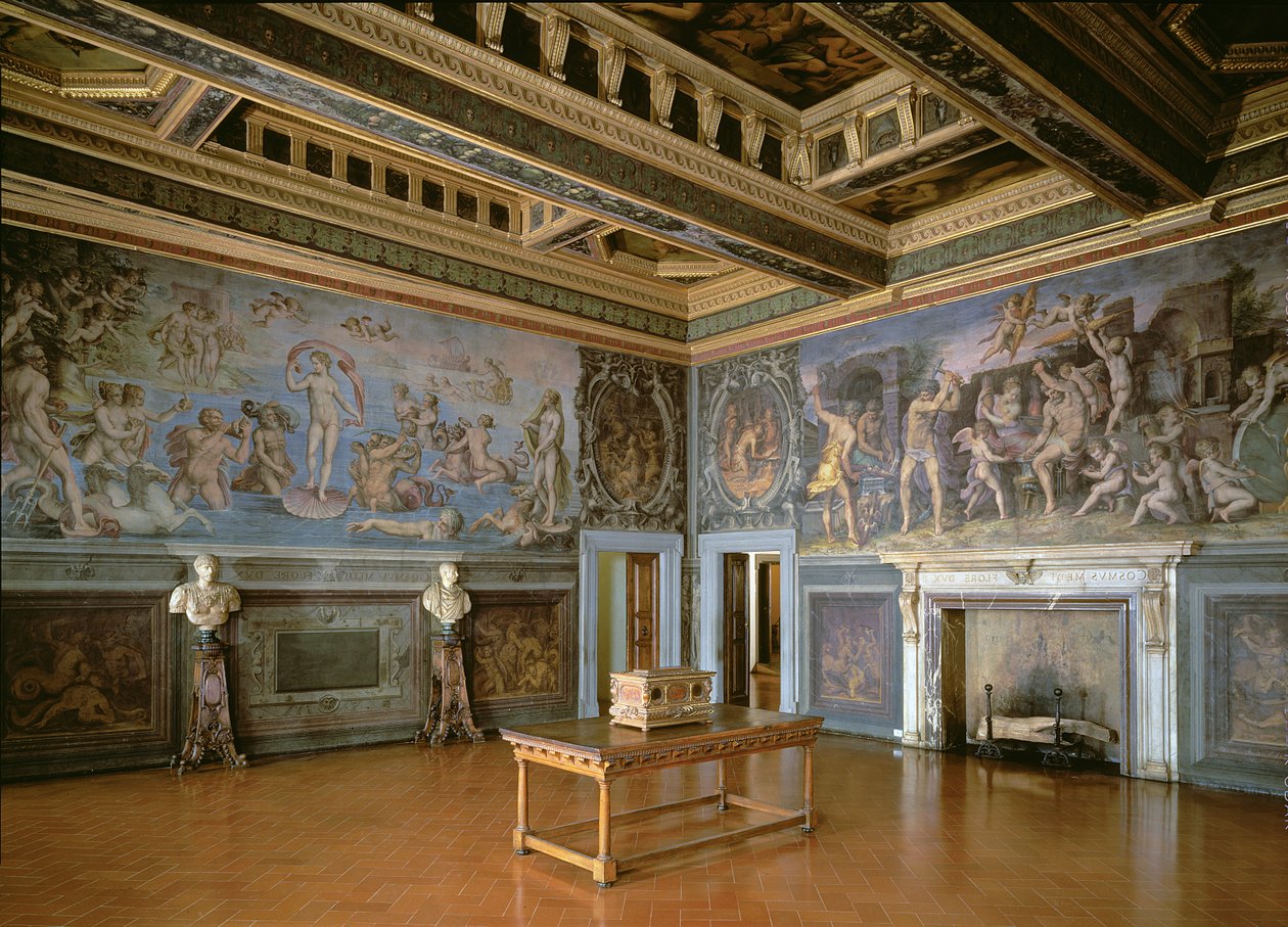 La Sala degli Elementi, 1555 - Giorgio Vasari