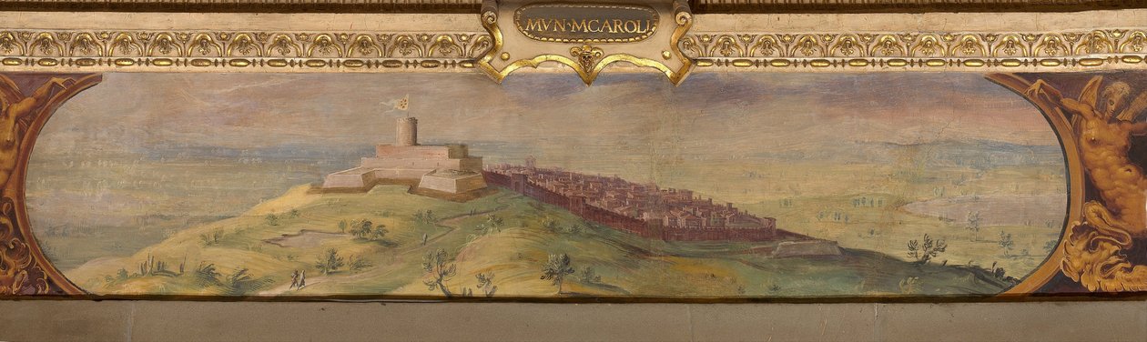 Vue de Montecarlo, 1557-1558 - Giorgio Vasari