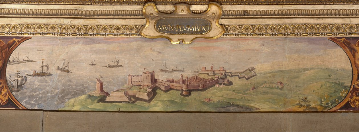 Vue de Piombino, 1557-1558 - Giorgio Vasari