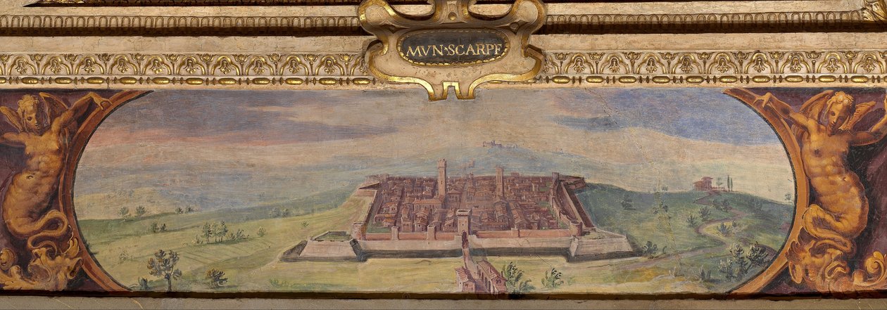 Vue de Scarperia, 1557-1558 - Giorgio Vasari