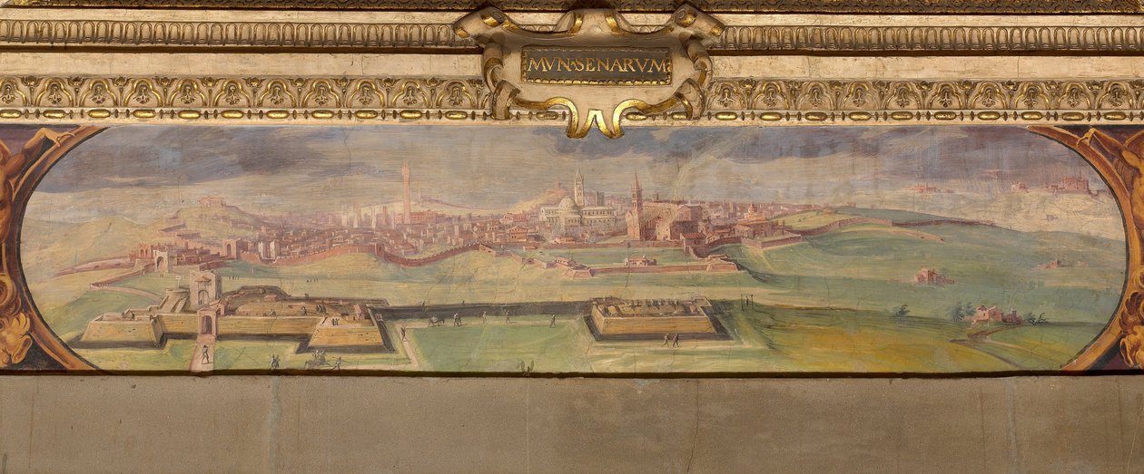 Vue de Sienne, 1557-1558 - Giorgio Vasari