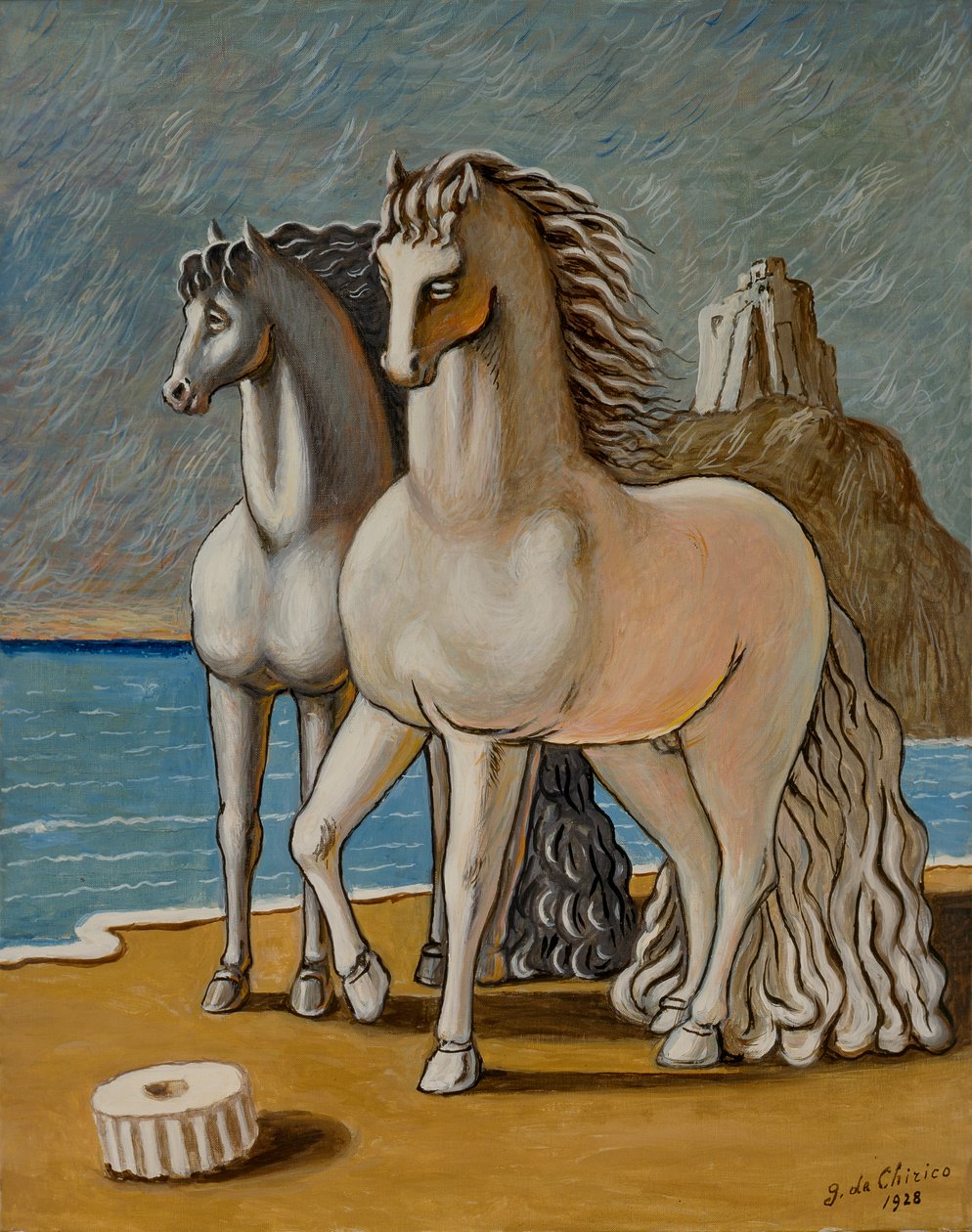 Chevaux anciens - Giorgio de Chirico