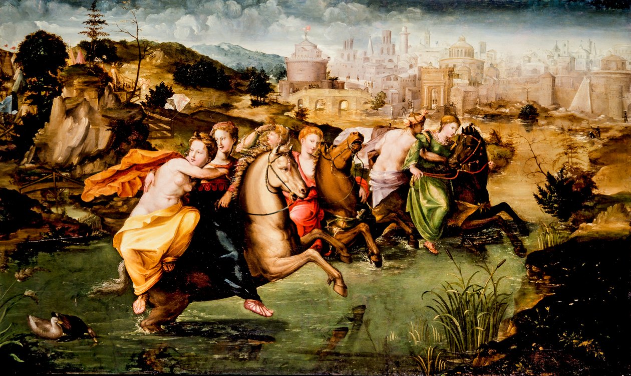 Traversée du Tibre - Giorgio di (1500 1559) Giovanni