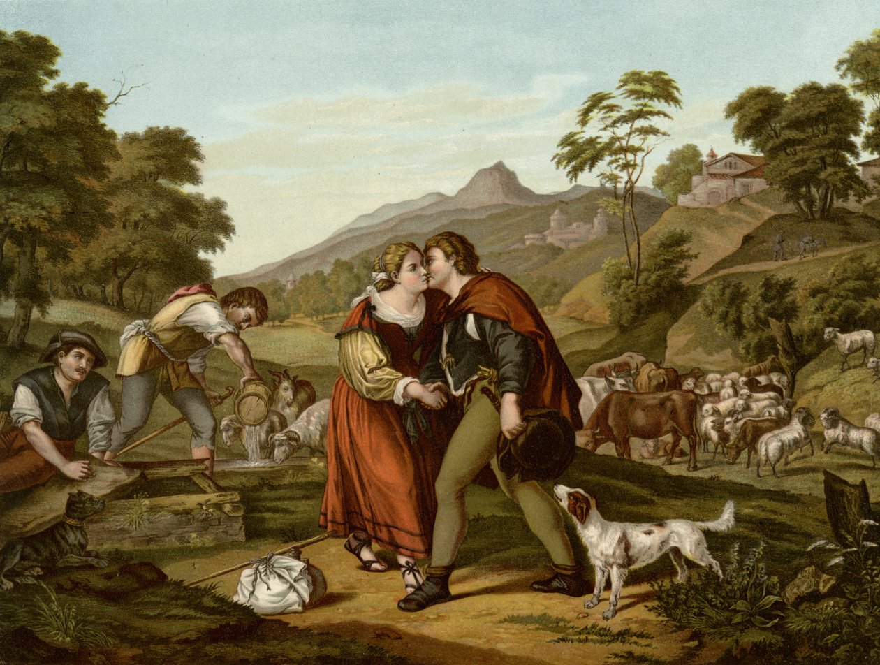 Jacob et Rachel - Giorgione da Castelfranco