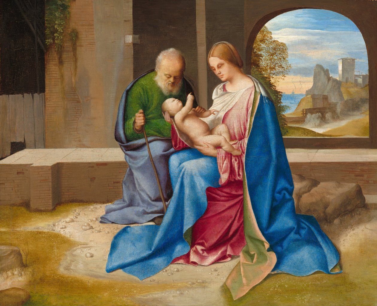 La Sainte Famille - Giorgione